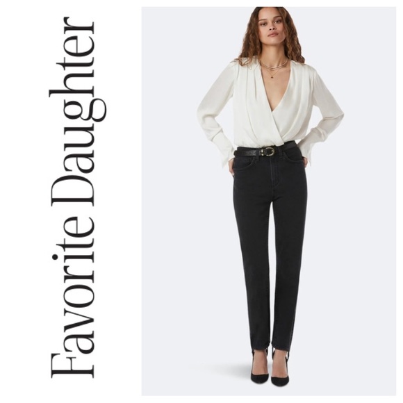 Favorite Daughter Denim - NWOT FAVORITE DAUGHTER THE EVELYN HIGH RISE STRAIGHT Sz 27
